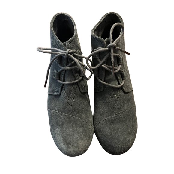 Toms Womens Size 9.5 Slate Gray Booties - Picture 1 of 7